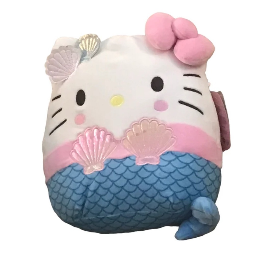 Sanrio‎ Hello Kitty Mermaid Plush - Pink and Blue